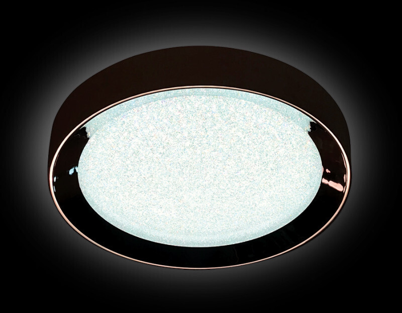 Накладной светильник Ambrella FS1212 WH/CH 64W+23W D500