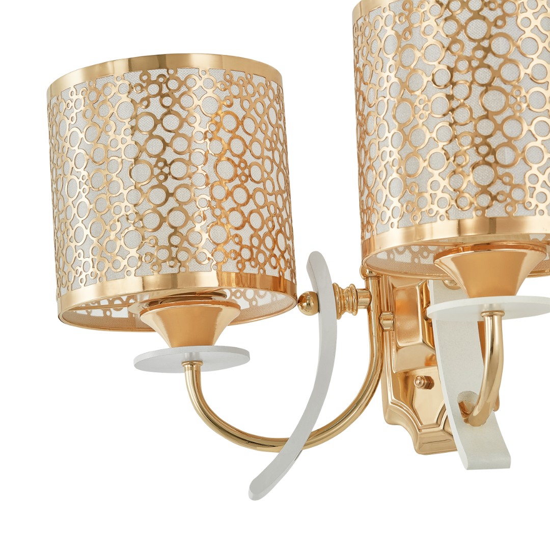 Бра с плафонами 306067/2W Wh/Gd Arte Milano