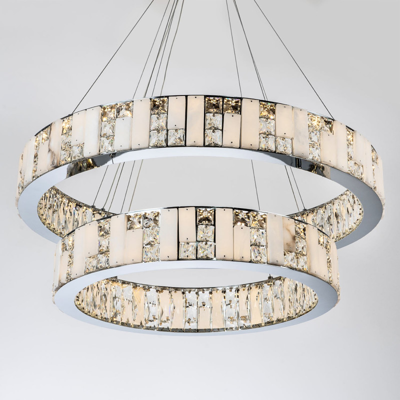 Каскадная люстра MODELUX ML.6985.800.600P CR