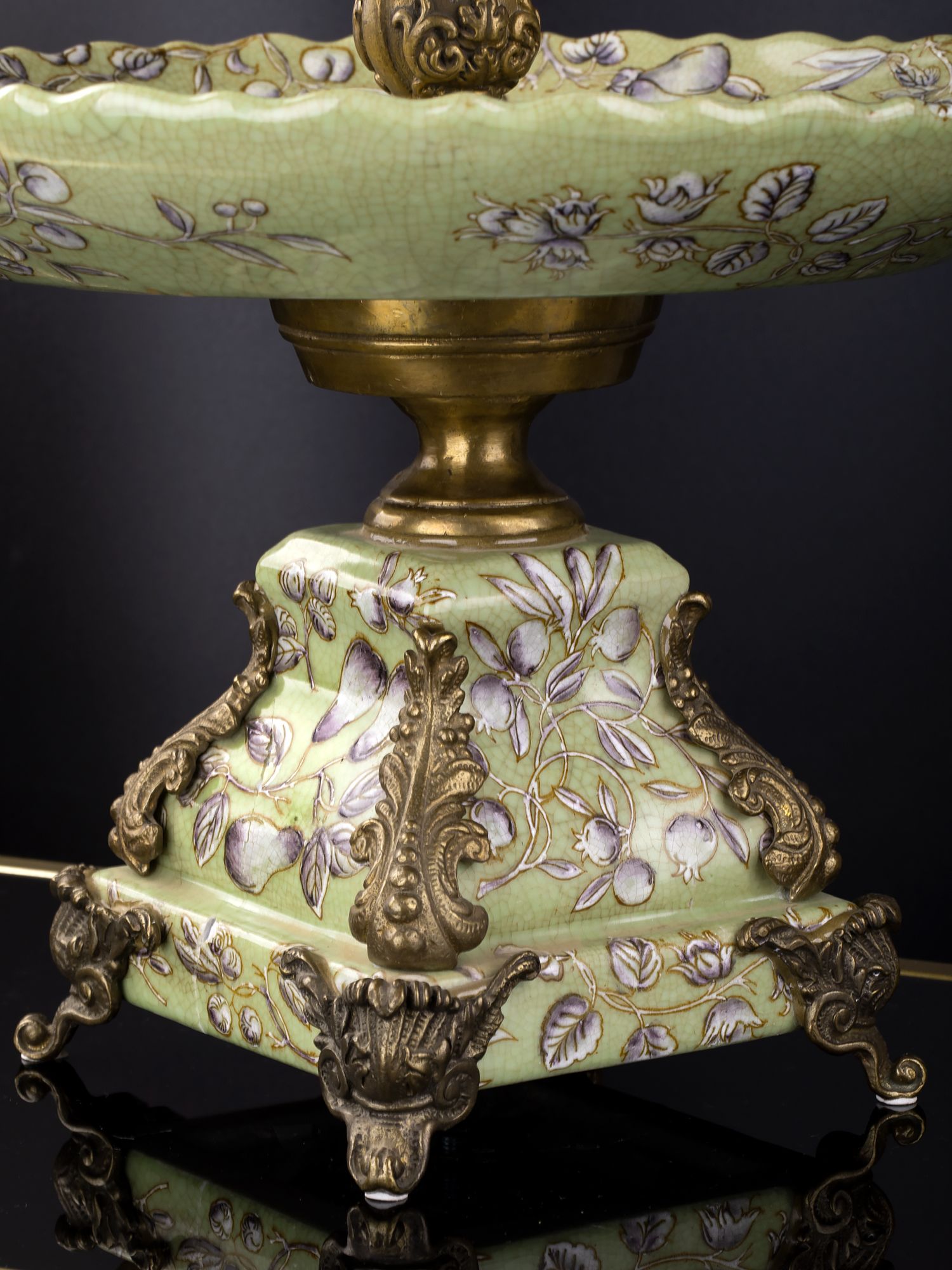 Блюдо двухъярусное Glasar C399C/HLG1435