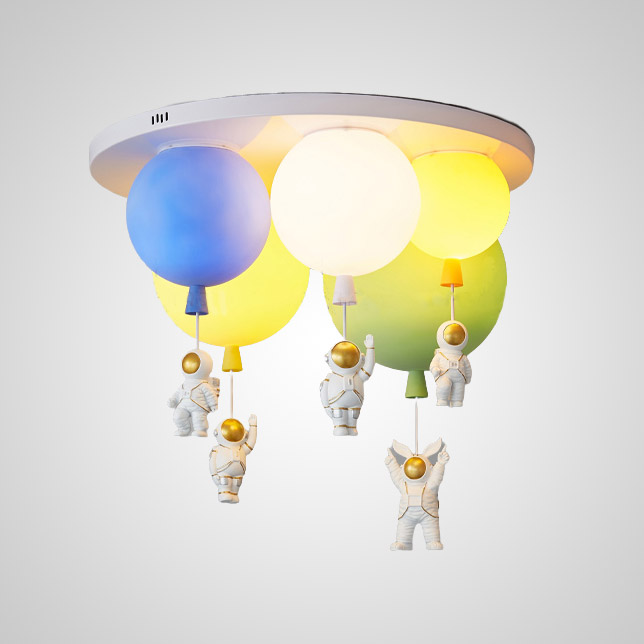 Потолочный светильник MERCURY MORE L5 Blue Yellow White Green by ImperiumLoft