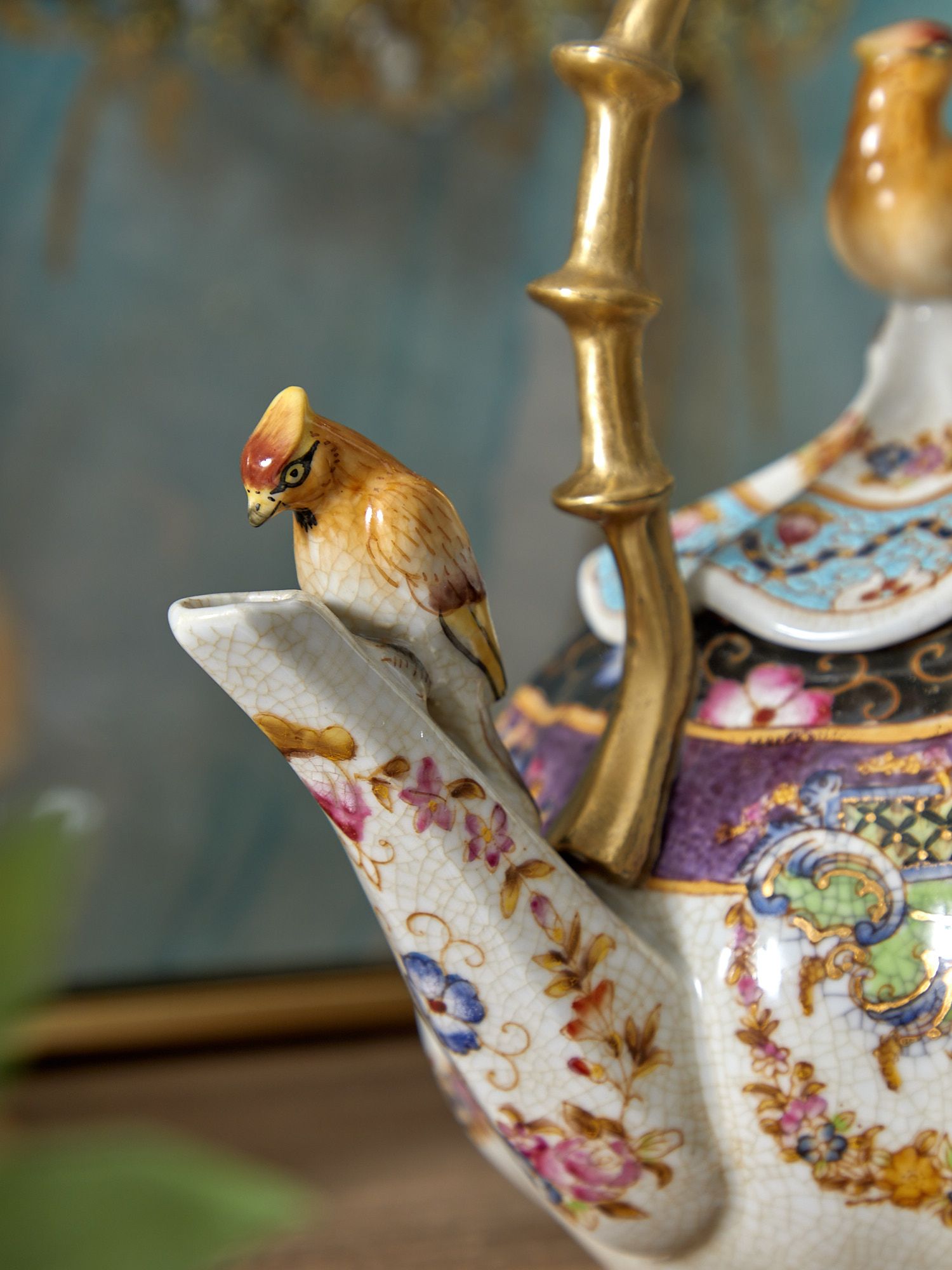 Чайник декоративный Glasar 31G2670/B1365EHC/HLD2030