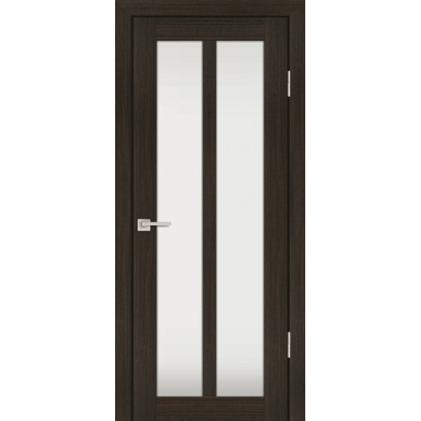 Межкомнатная дверь Graf PS-22 белый сатинат Мокко (2000 х 800)
