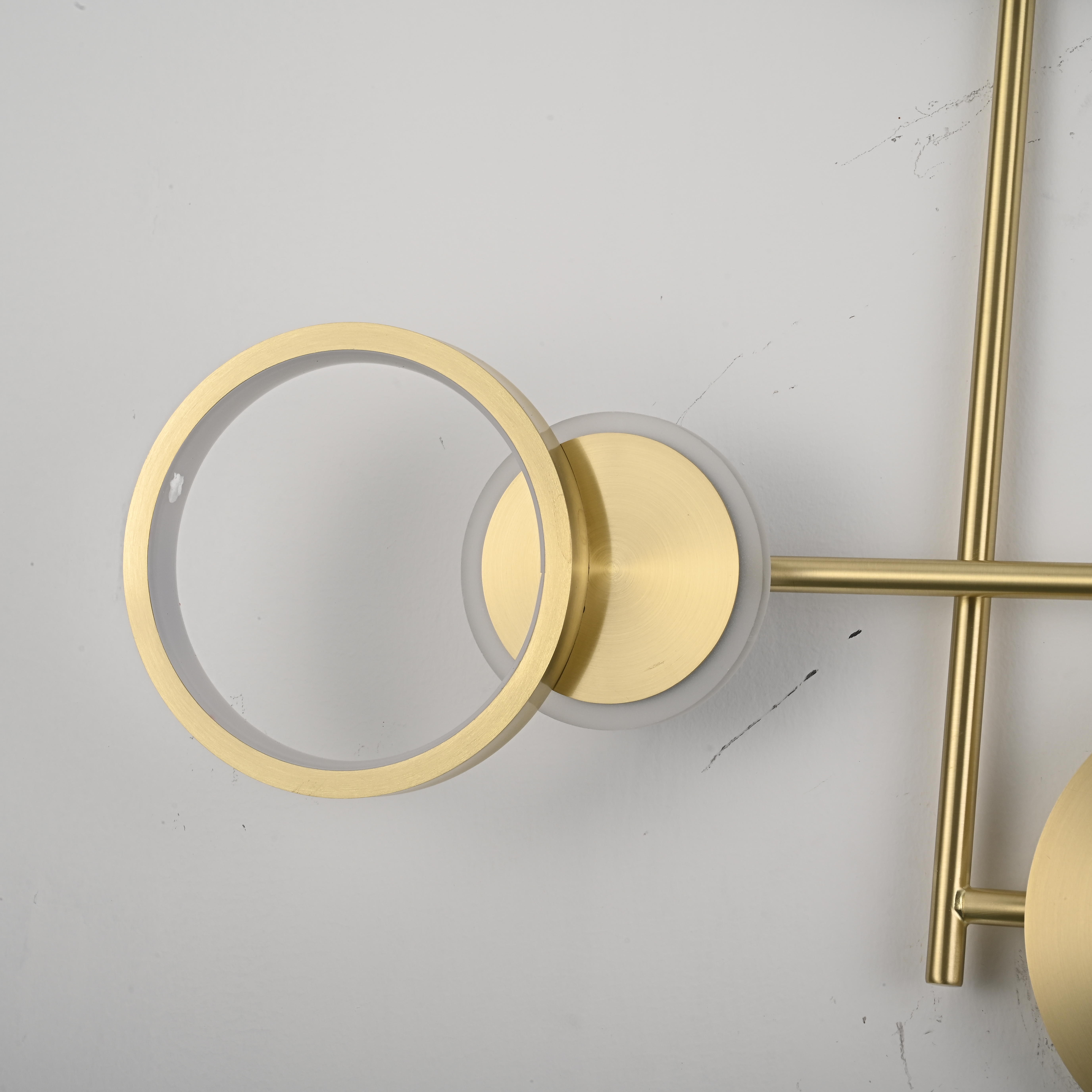 Настенный светильник ZINGY E Brass by ImperiumLoft