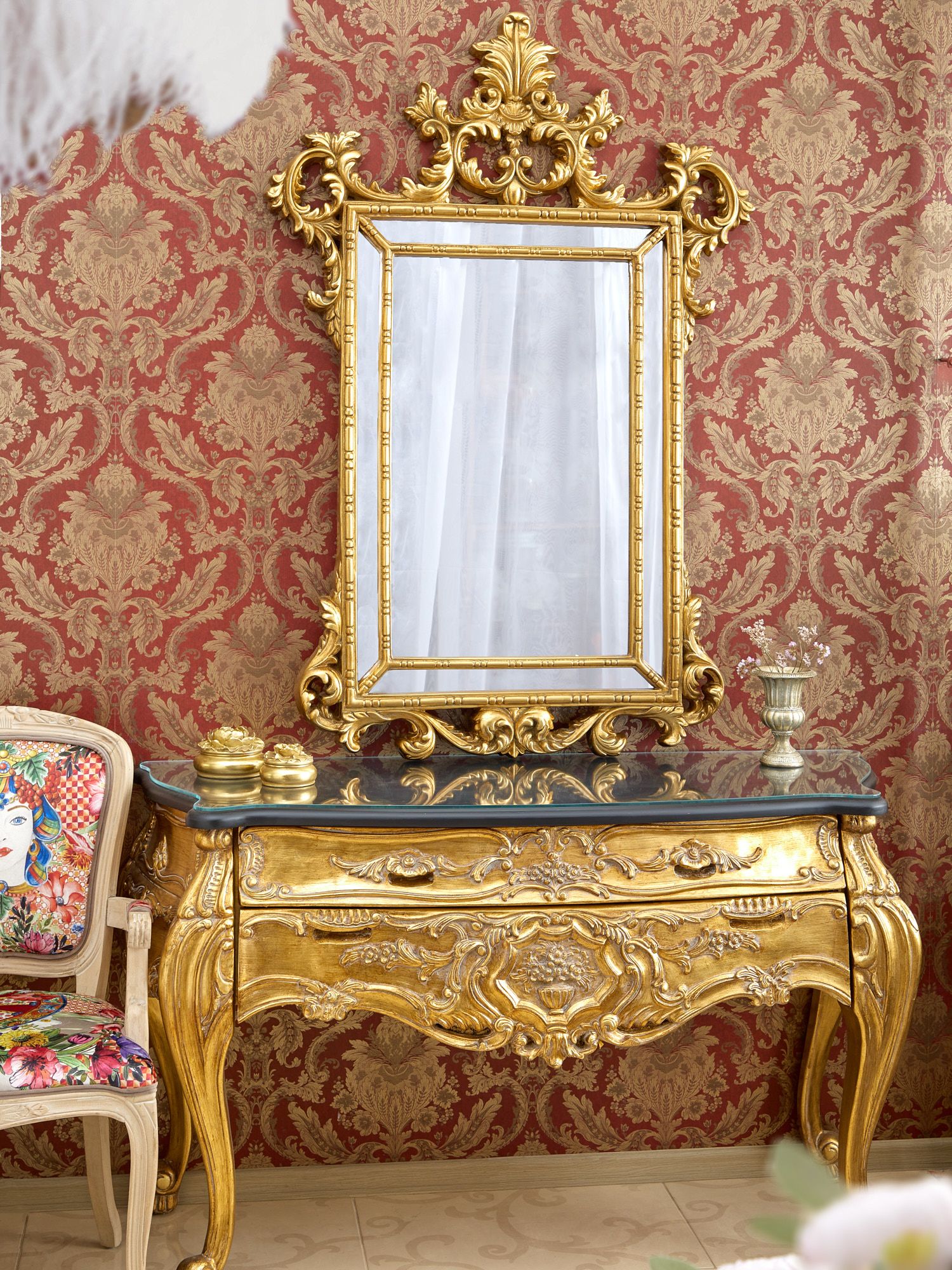 Зеркало настенное "Империя" Glasar 45-017