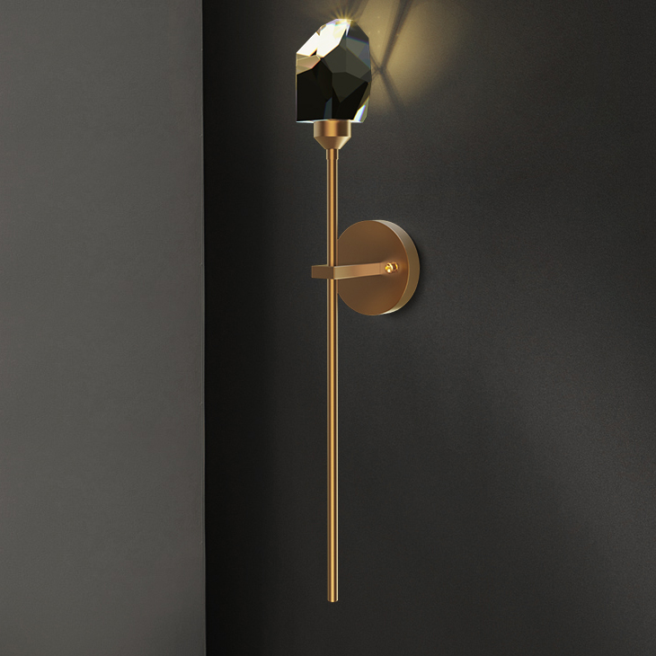 Настенный светильник CRISTEL D WALL Black by ImperiumLoft