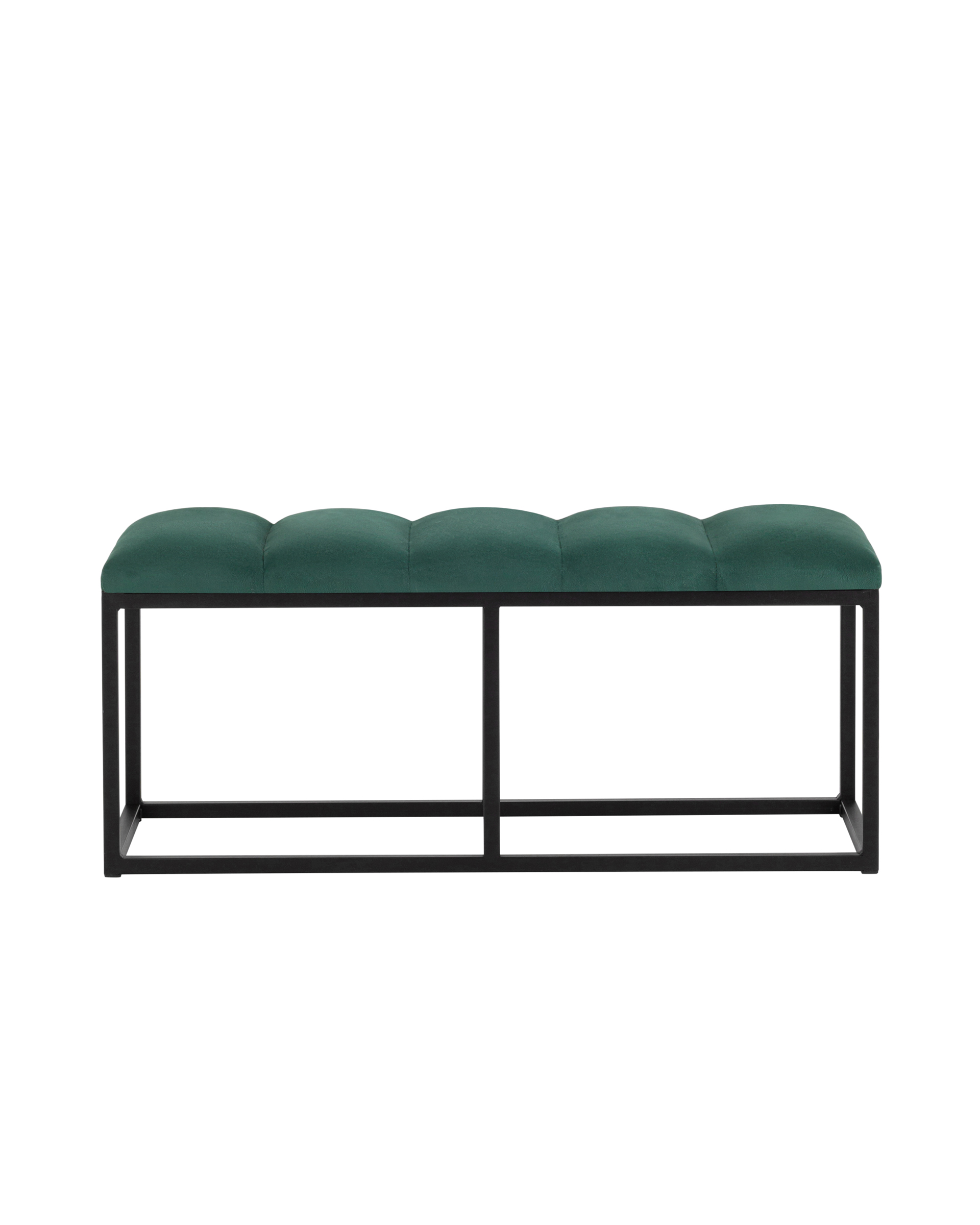 Банкетка Хостен 2 велюр зелёный Stool Group