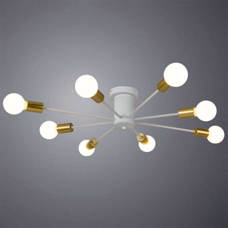 Люстра на штанге Arte Lamp A6702PL-8WH