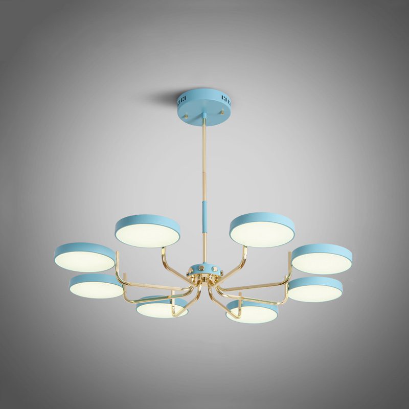 Подвесная люстра TAVIS D93 Blue by ImperiumLoft