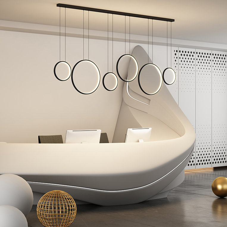 Подвесной светильник FREDDO L170 Black by ImperiumLoft