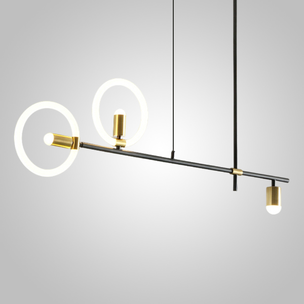 Реечный, рядный светильник NORVID L120 by ImperiumLoft