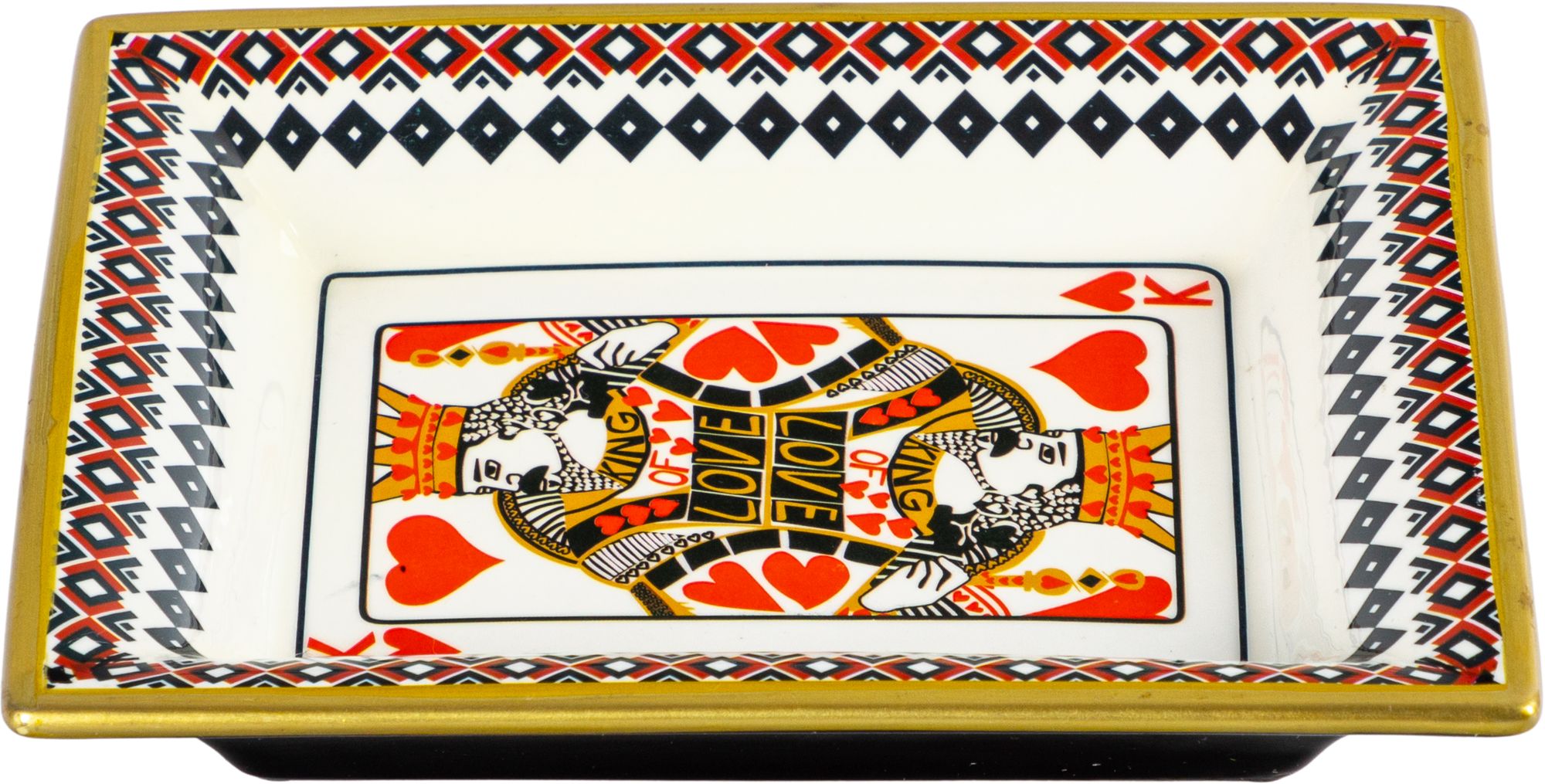 Блюдо декоративное Glasar 58-059