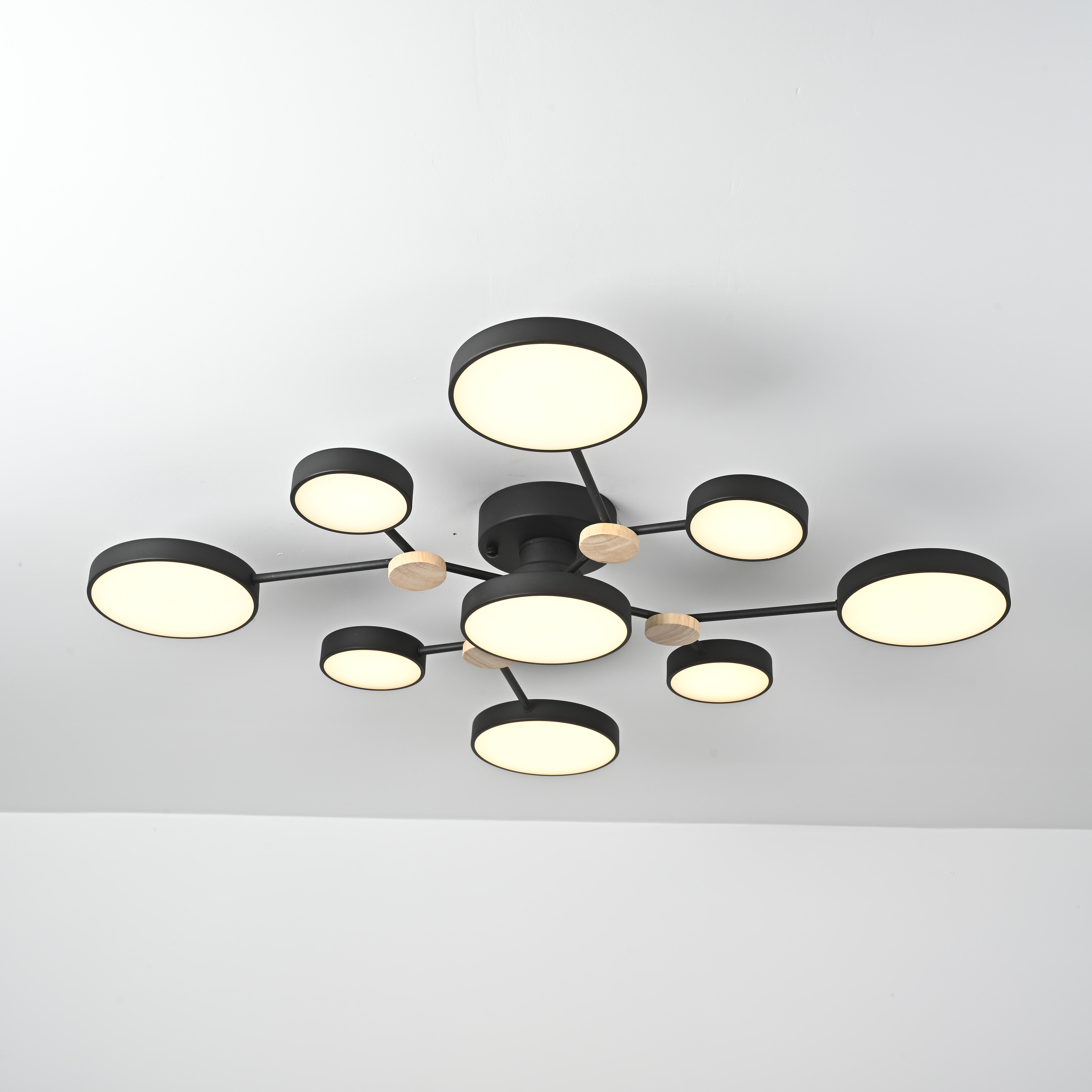 Потолочная Люстра Gamma D98 Black By Imperiumloft