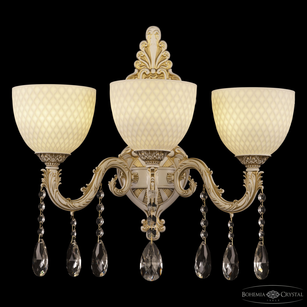 Бра хрустальные AL7901B15/3/175 A WMG P1 U Wave Bohemia Ivele Crystal