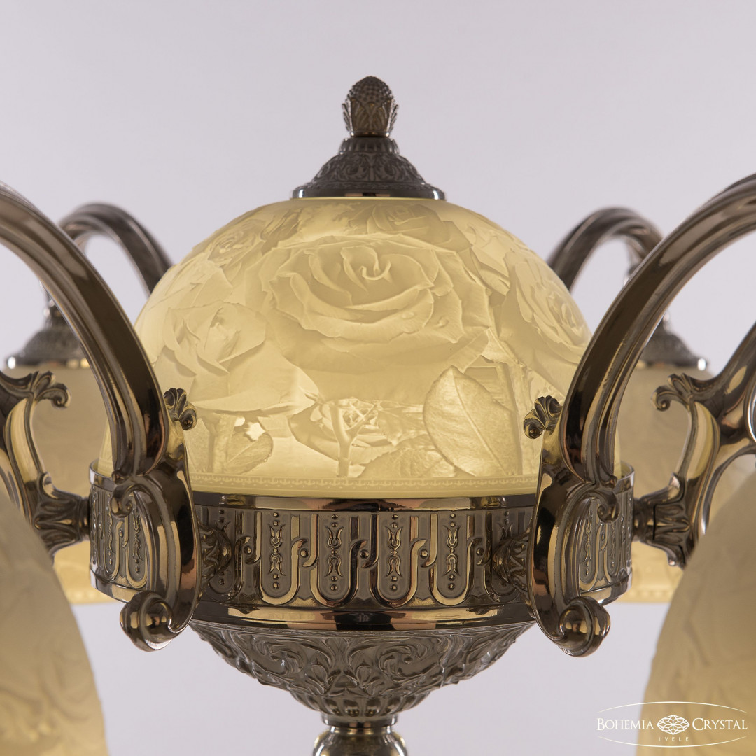 Торшер бронзовый 72009TP/6/175 NW P1 D Rose