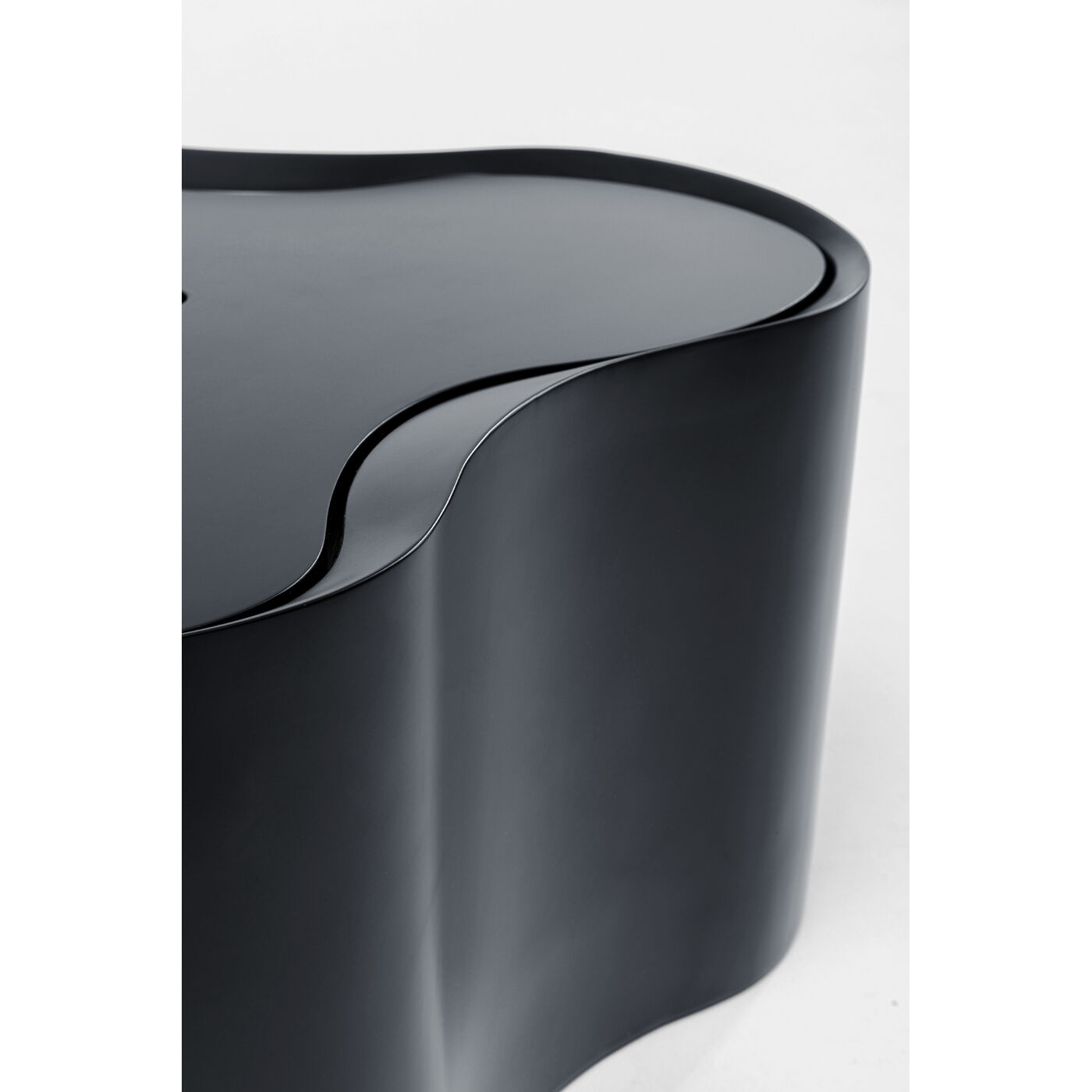Стол приставной KARE x Karim Rashid Lotus Black 35cm KARE 70875