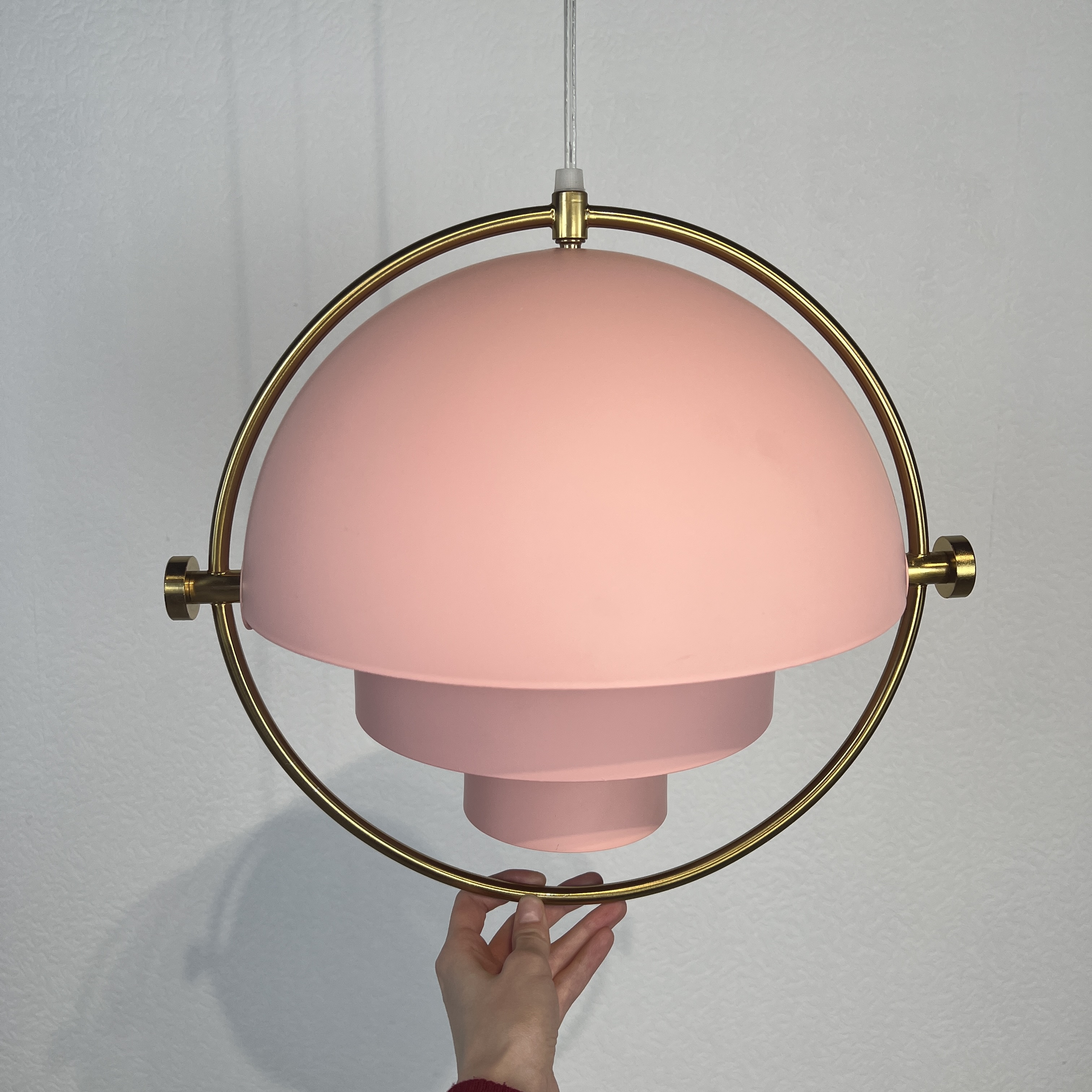 Люстра Louis Weisdorff Gubi Multi-lite Pendant Pink by ImperiumLoft