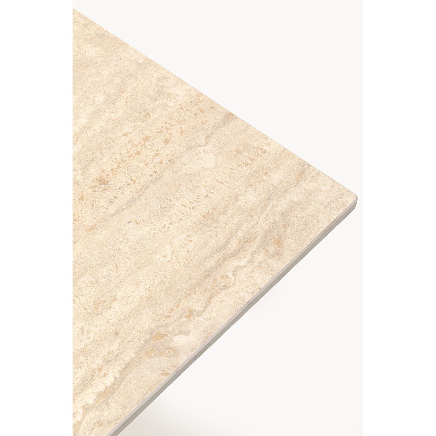 Консоль Gloria Travertin Greige 140x81cm KARE 71185