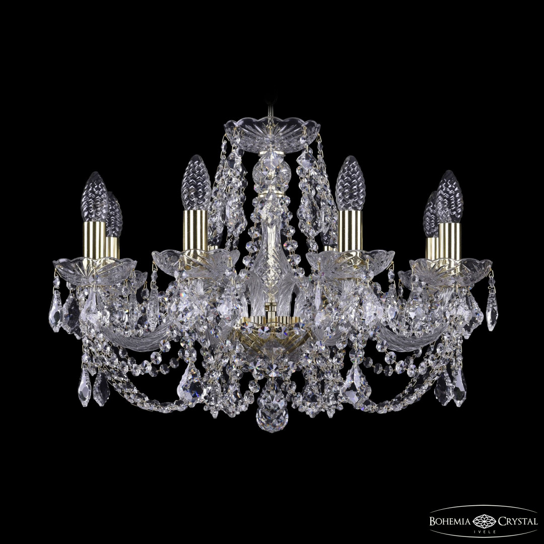 Люстра хрустальная 1402/8/195 G Leafs