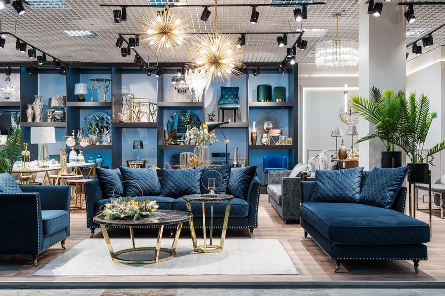 Столик журнальный коричневый (искусственный мрамор) Garda Decor 33FS-ET20C05-PG