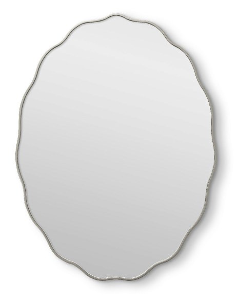 Fancy Oval Silver Зеркало в тонкой раме Smal Art-Zerkalo SM193SL