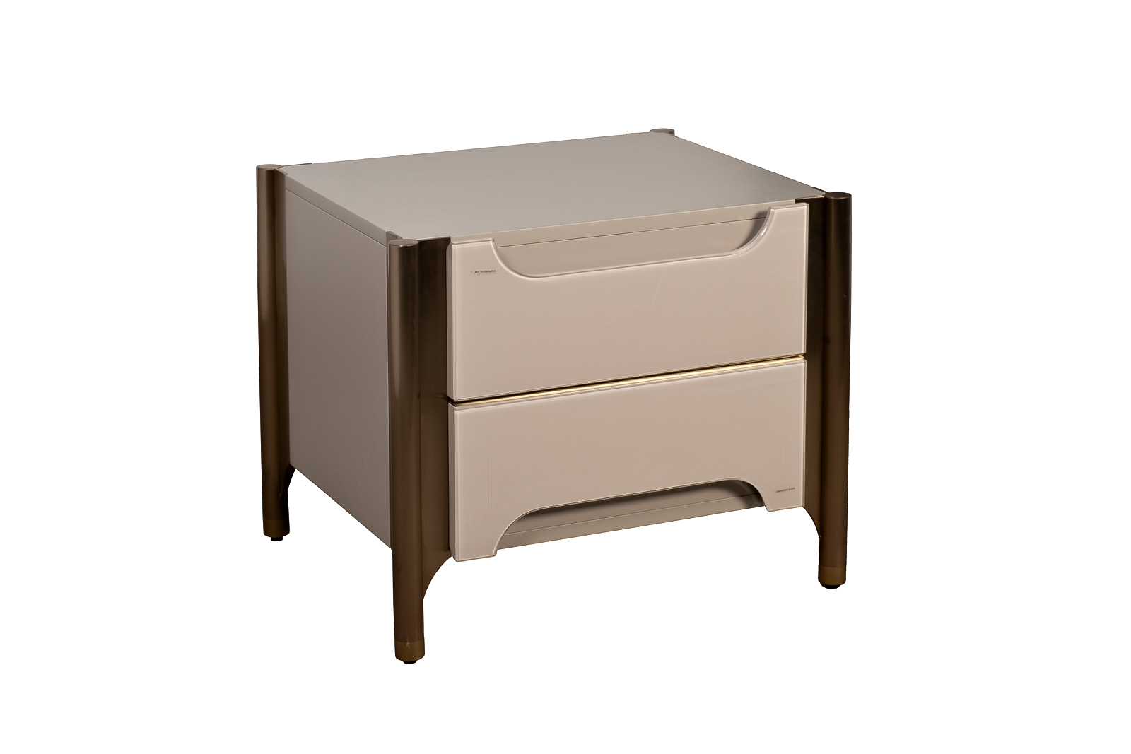 Тумбочка светлая с мя ящиками Garda Decor 77IP-GD011-T/1