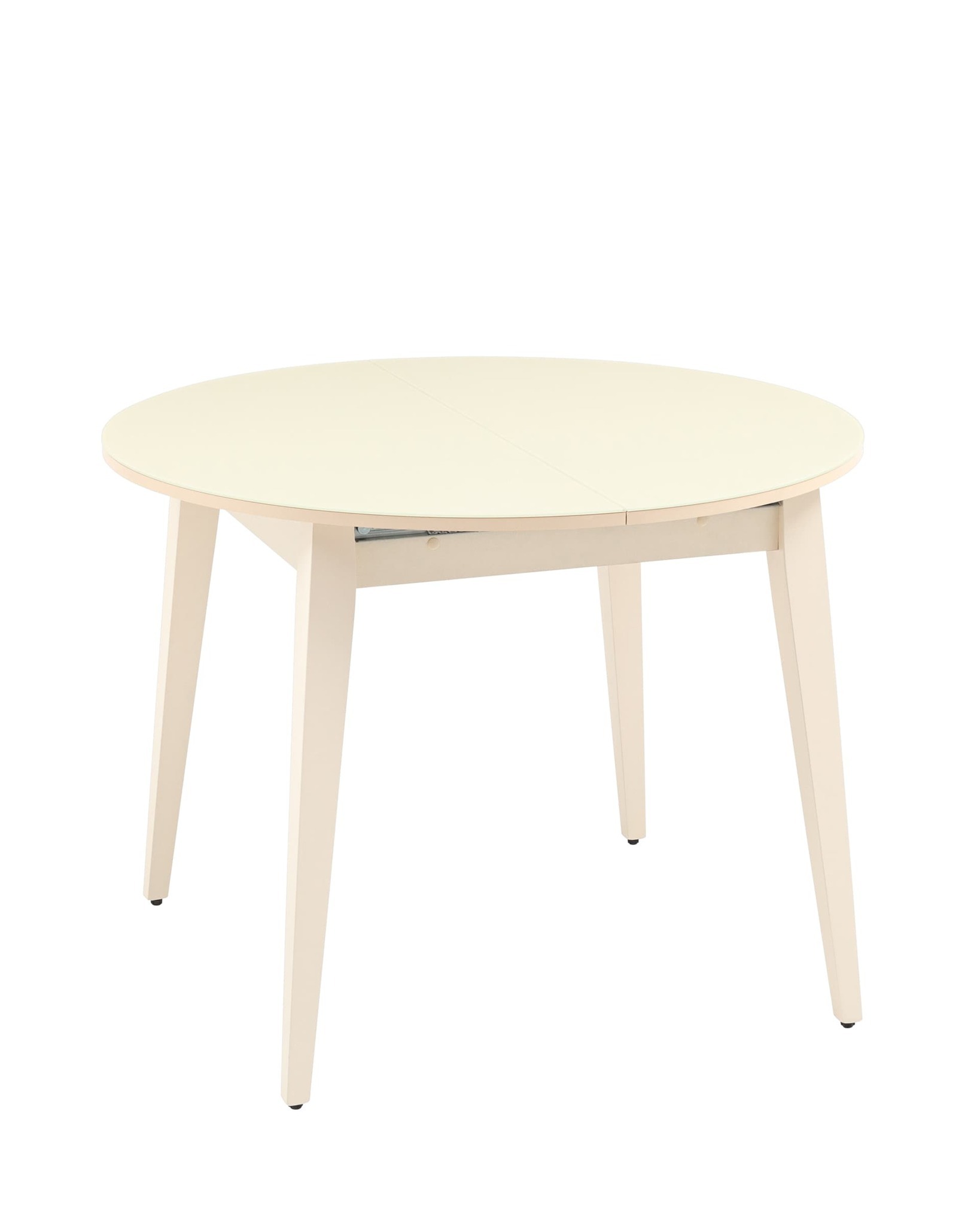 Стол обеденный Берлин раскладной 100-130 кремовый матовый Stool Group