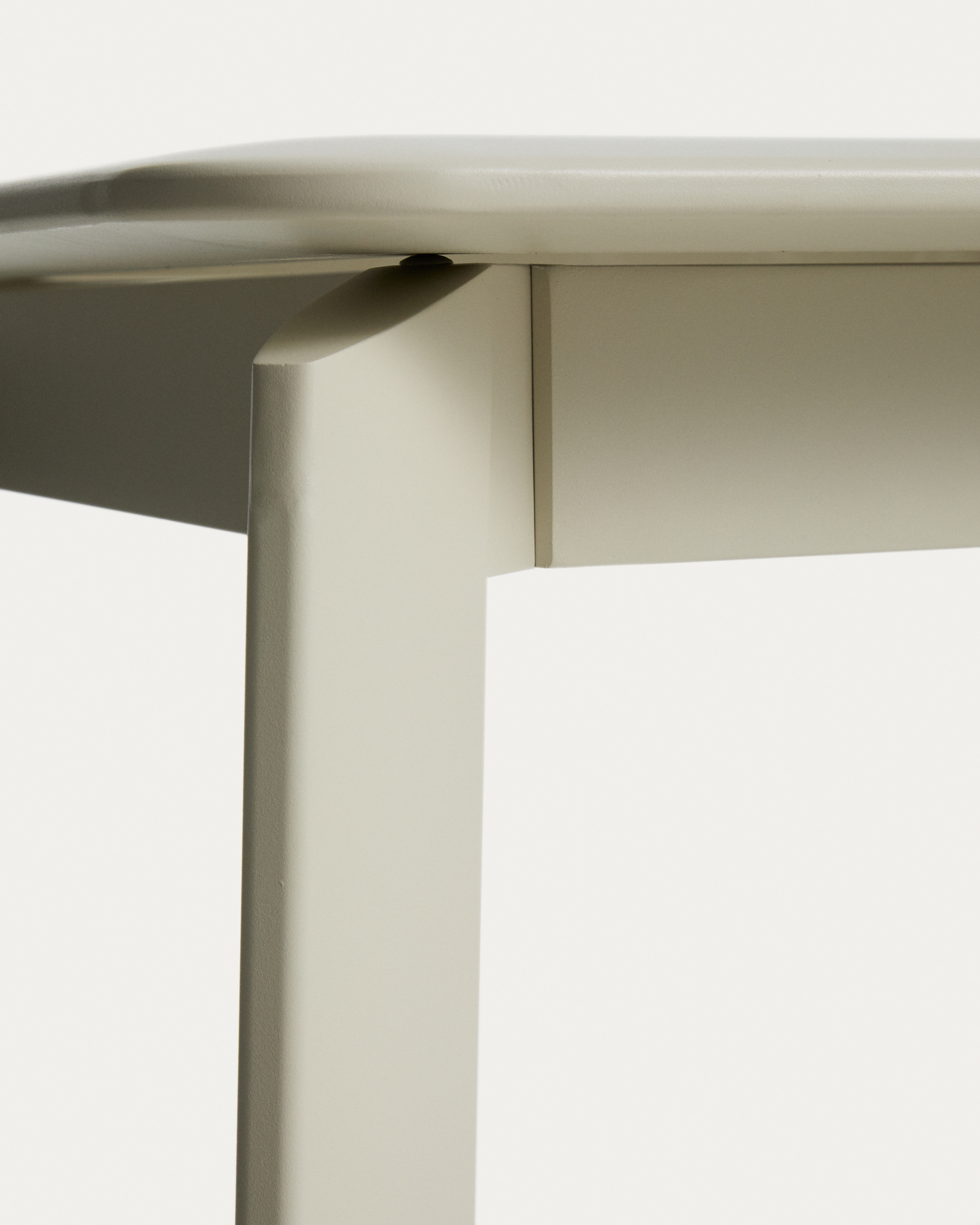 Раздвижной уличный стол Brela из алюминия цвета экрю 205(287) x 100 см La Forma 482584