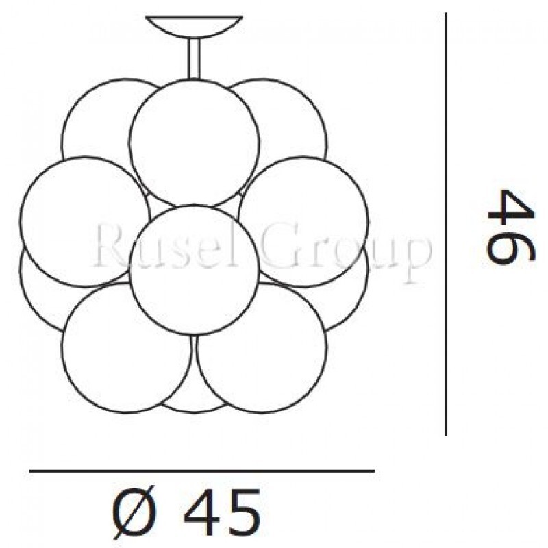 Потолочный светильник De Majo BABOL P