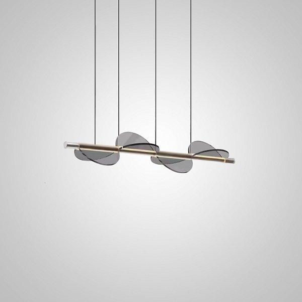 Реечный, рядный светильник OTTO LONG L4 Grey by ImperiumLoft