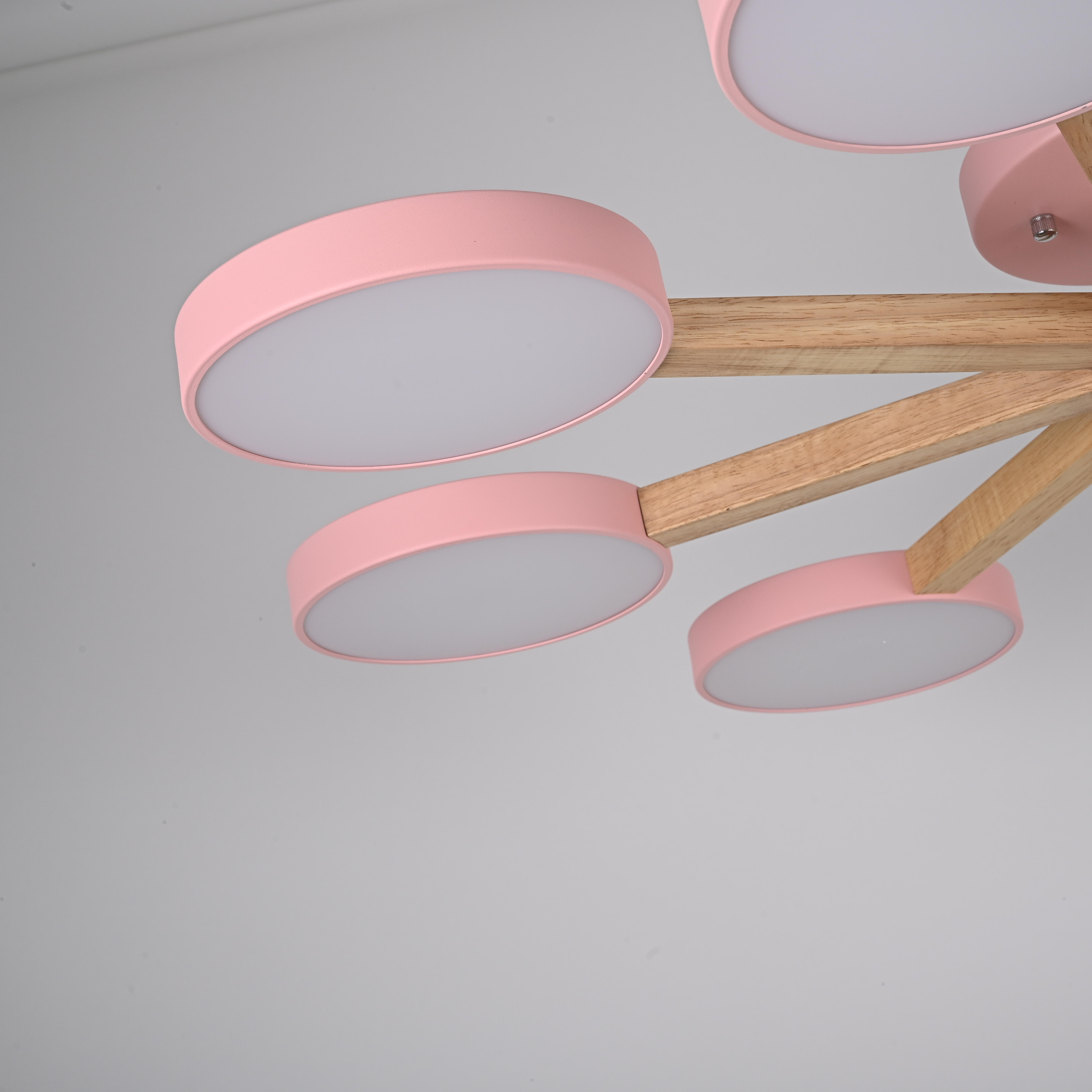 Потолочная люстра TURNA 8 Pink by ImperiumLoft