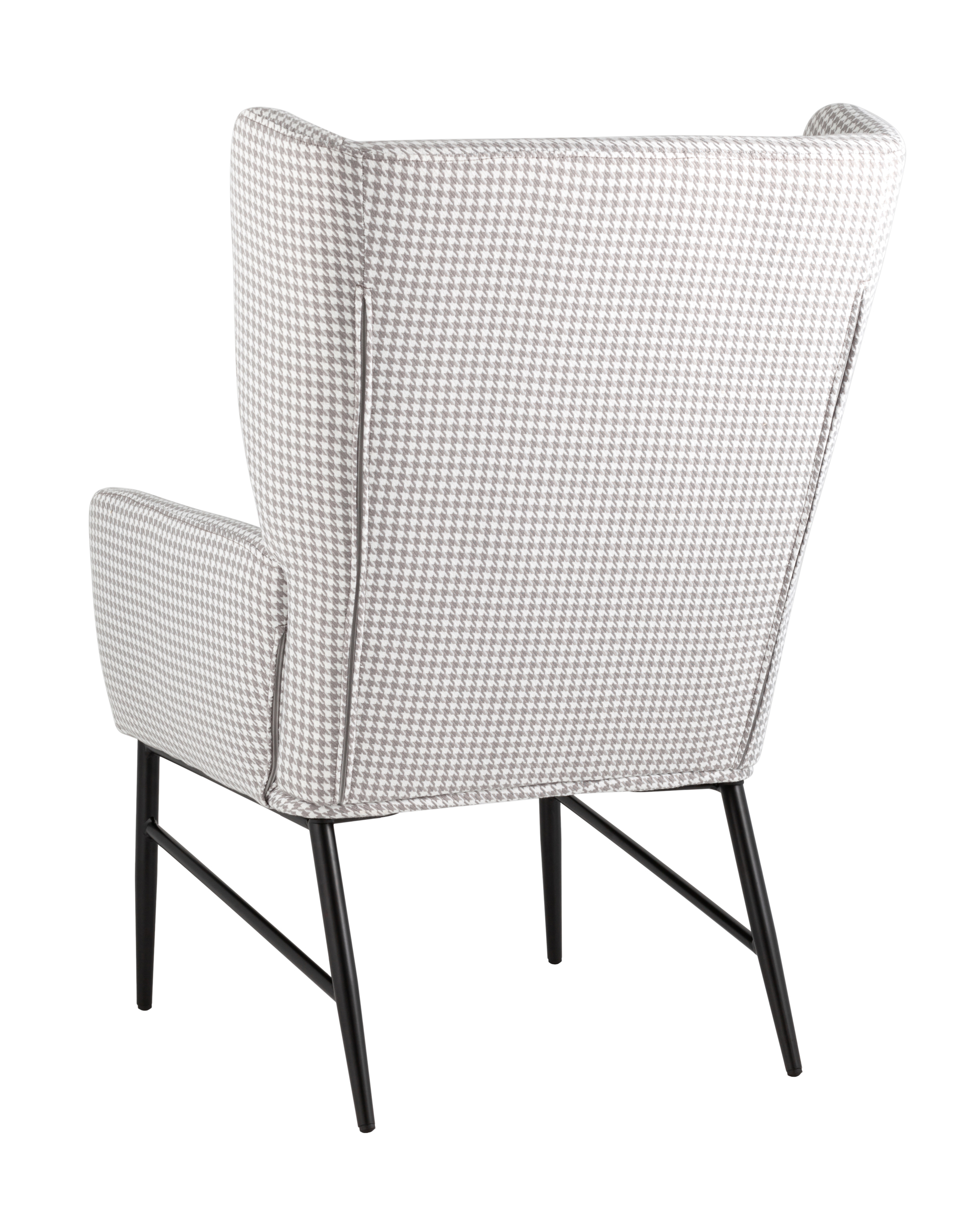 Кресло Мэйден гусиная лапка серый Stool Group