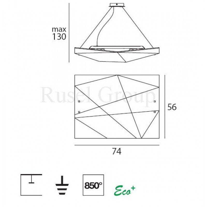 Подвесной светильник Linea Light Face 7475