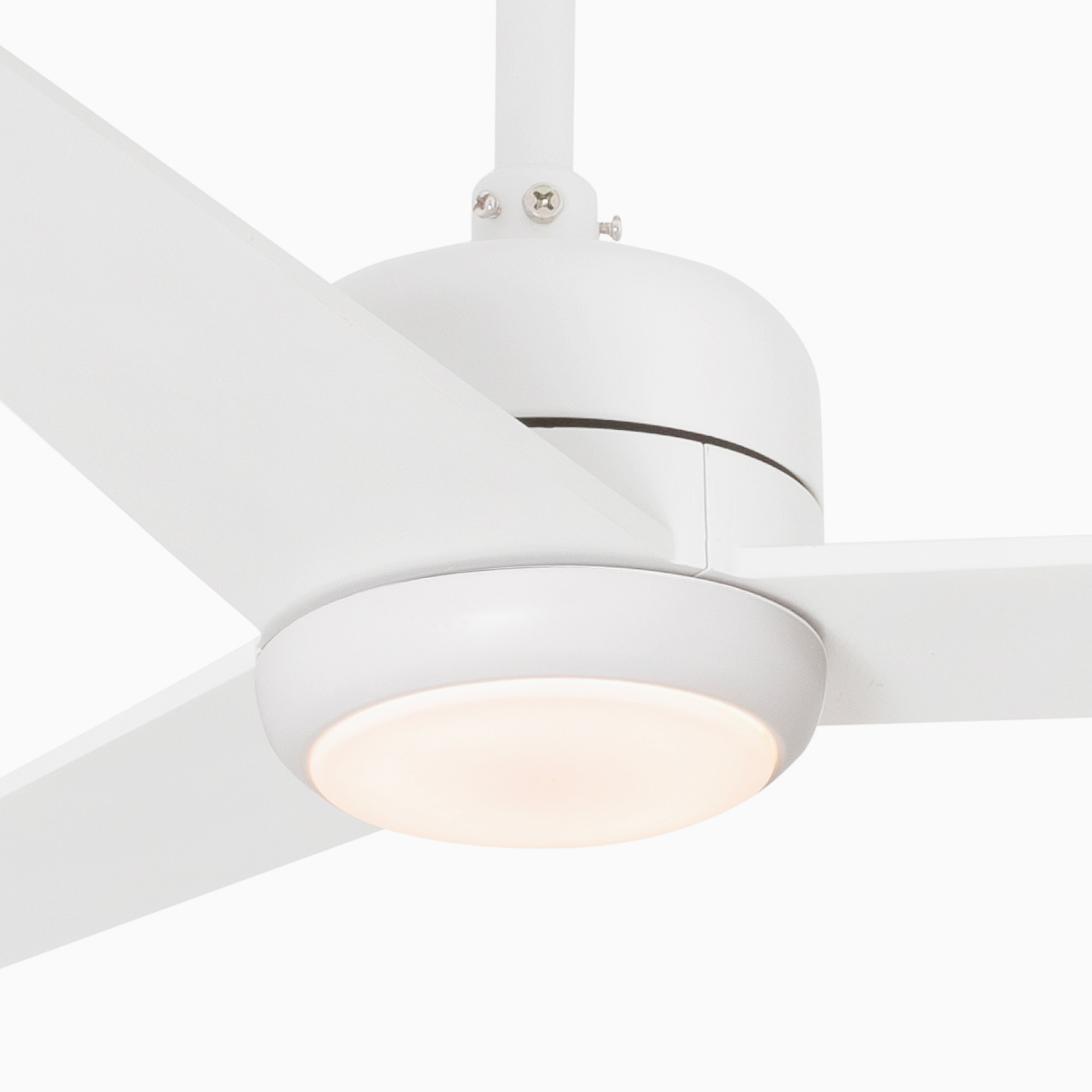 NU LED Потолочный вентилятор с освещением, белый Ø1320MM 3 ЛОПАСТИ 18W 3000K Faro