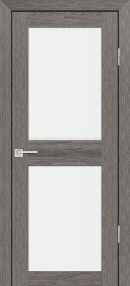 Межкомнатная дверь Graf PS-04 белый сатинат Грей Мелинга (2000 х 700)