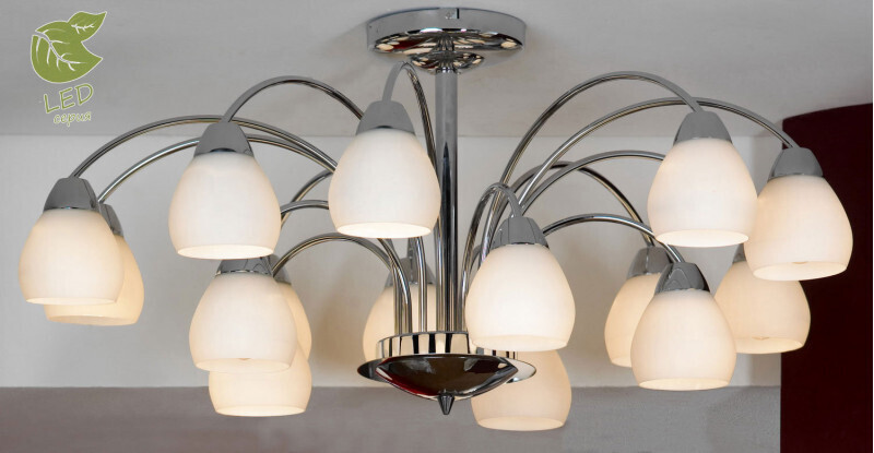 Люстра на штанге Lussole LGO GRLSF-2403-15