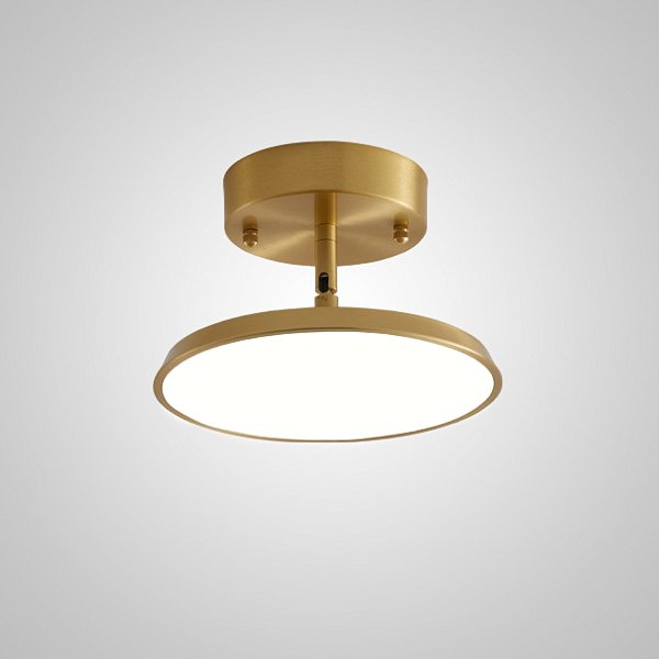 Потолочный светильник BIRK D12 Brass by ImperiumLoft