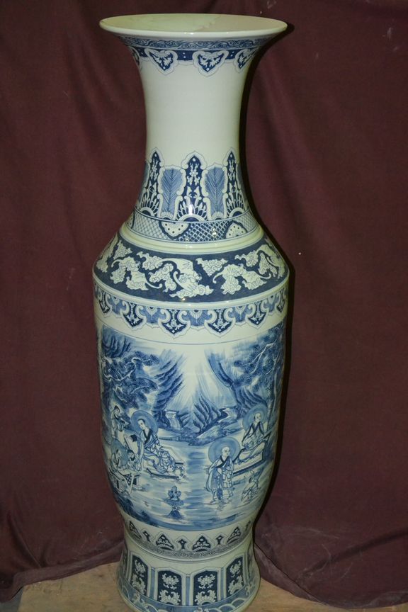 Ваза напольная Цинхуа Glasar 56-153