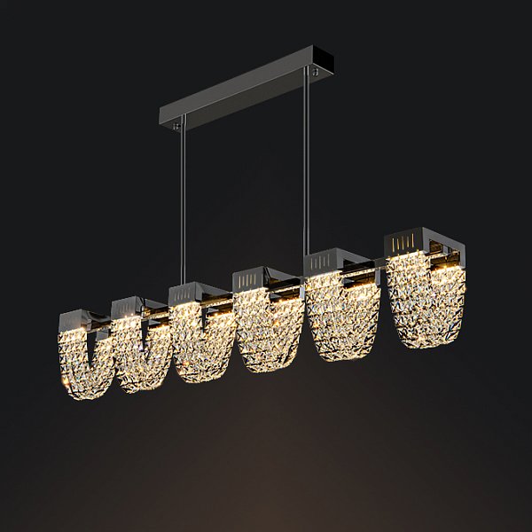 Потолочный светильник ALVARIN L L120 Black by ImperiumLoft