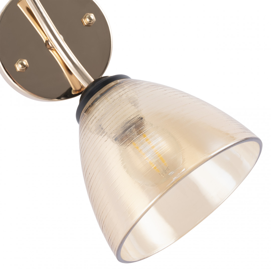 Бра с плафонами 329007/1W GD.BK Arte Milano