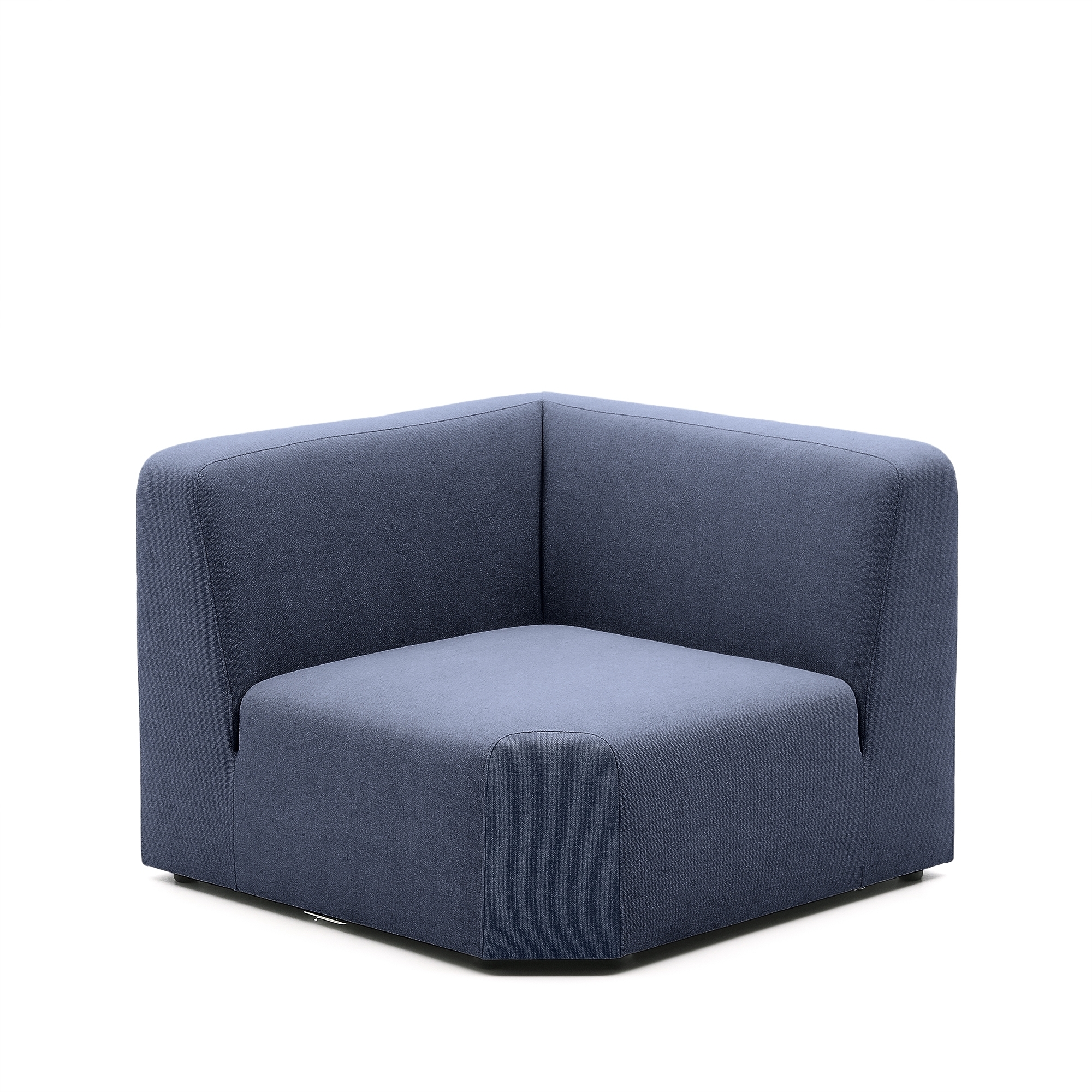 Угловой модульный диван Neom синего цвета 75 см La Forma (ex Julia Grup)