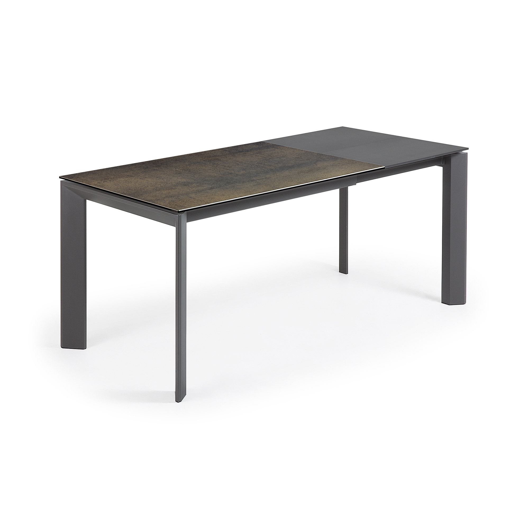 Обеденный стол Atta керамика, коричневый La Forma (ex Julia Grup)