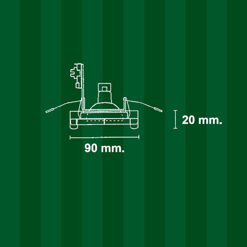 Встраиваемый светильник Martinez Y Orts 3872/1XC D-67