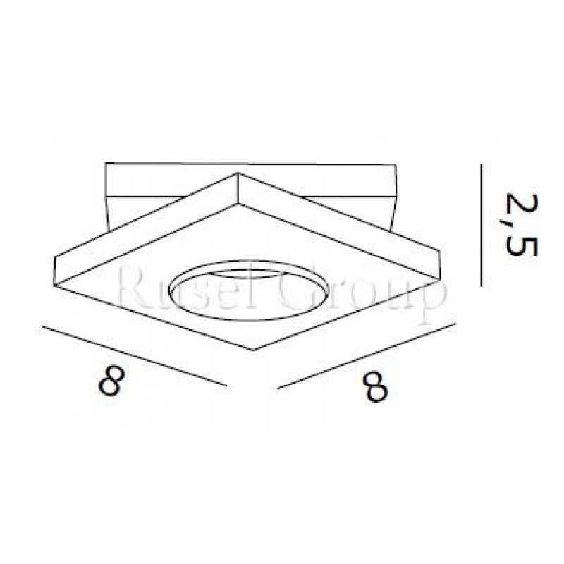 Встраиваемый светильник de MAJO OTTO X OTTO F