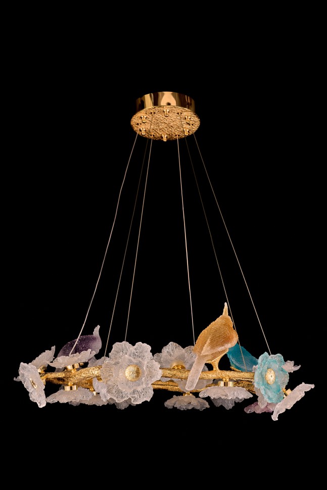 Люстра подвесная Fluorite FL1099-24P