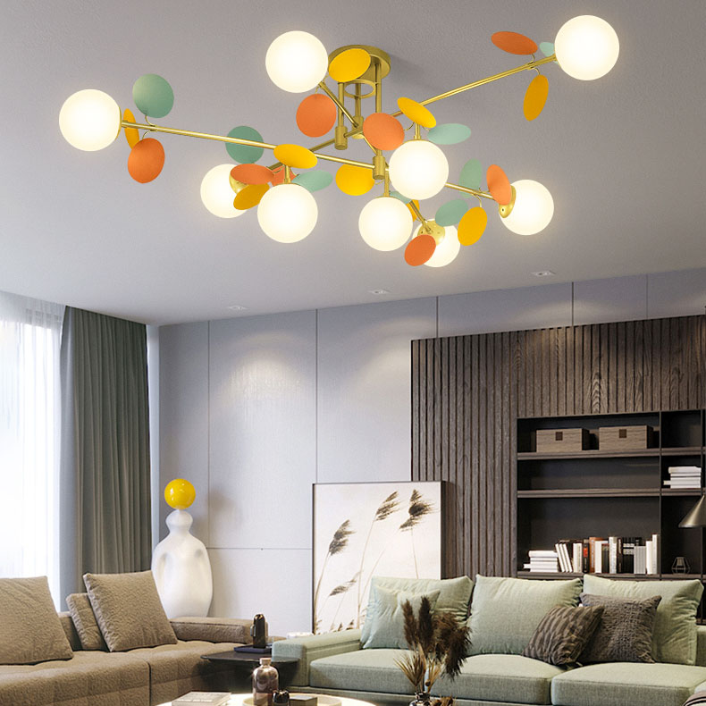 Потолочная Люстра Matisse B D80 Gold Multicolor By Imperiumloft