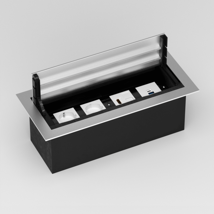 Настольныйстраиваемый розеточный блок Donolux DDSB8HLAL