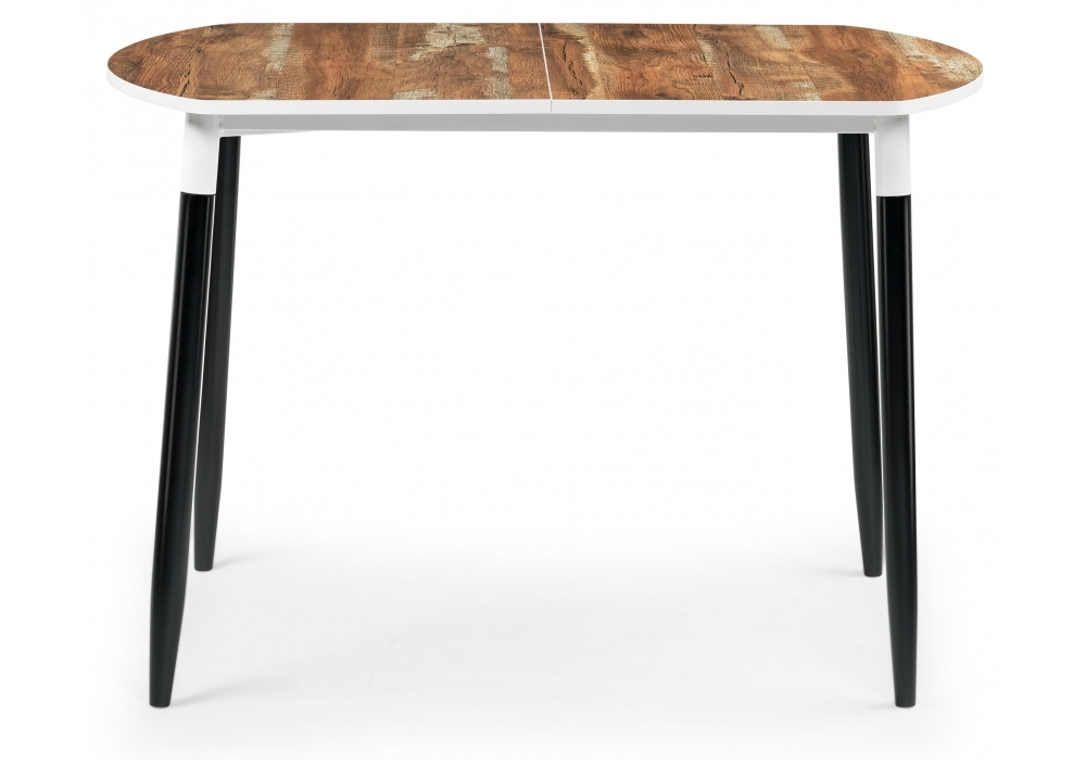 Стол деревянный Woodville раскладной Гуанг дуб юкон / черный 459617