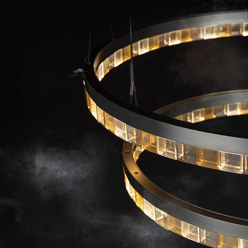 Подвесная люстра LEONTINA D67,5+81 by ImperiumLoft