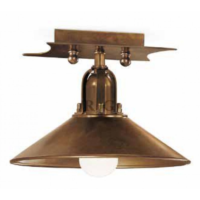 Потолочный светильник Cremasco 0355/1PL-BR-CON